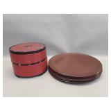 Japanese laquer ware bento box and plates