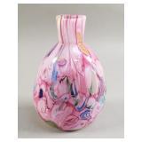 Vintage art glass hand blown vase
