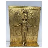 Vintage Egyptian revival cartouche panel replica