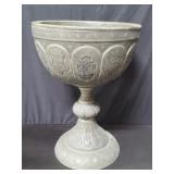 2 pcs large copper Persian floor standing