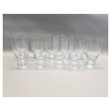 Ten vintage airline tumblers