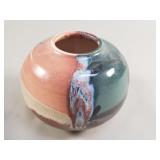 Vintage signed studio pottery vase