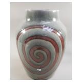 Ceramic glazed vase