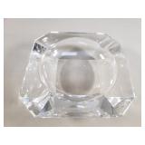 Val Saint Lambert crystal ashtray