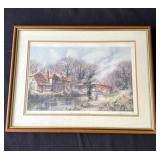 Actor Clive Revill framed Terry Harrison print
