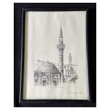 Actor Clive Revill framed print