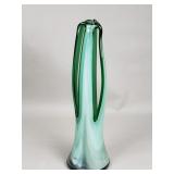 Vintage hand-blown art glass vase