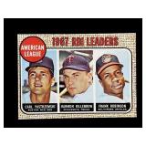 1968 Topps American League RBI Leaders