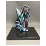 Nicolas Mirandon abstract sculpture made of resin