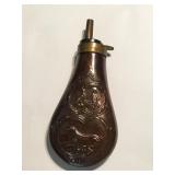 Vintage Italian powder flask