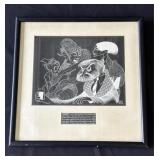 Actor Clive Revill framed print