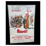 Actor Clive Revill Avanti poster