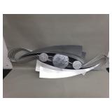Signed metal abstract wall art by Touch of class