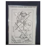 Wassily Kandinsky exhibition lithograph poster