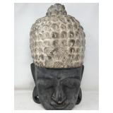 Vintage hand carved wood Buddha wall decoration
