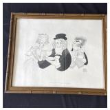 Actor Clive Revill framed print