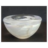 Kosta Boda glass bowl