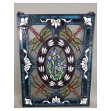 Stained glass panel