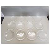 Twelve Steuben art glass bowls