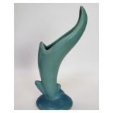 Van Briggle pottery bird of paradise vase