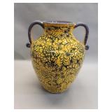 Viridian bay giallo vase