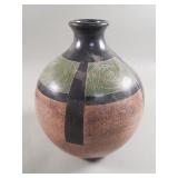 Romeo Gallegos signed pottery vase