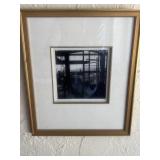 Joe Deal  signed and dated architectural gelatin