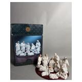 Vintage 'Home for the holidays porcelain