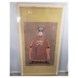Vibtage Asian portrait painting