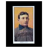 Honus Wagner reprint card