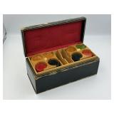 Bakelite poker set