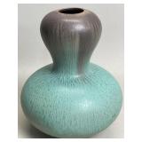 Signed Ray West, 2004, pottery vase