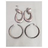 Vintage sterling silver earrings