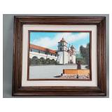 Eugene Schmidt Signed oil on canvas 'Old Mission'