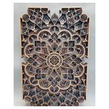 Ansari by Philip Roberts wood relief sculpture
