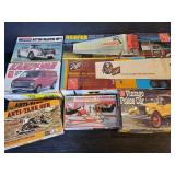 Vintage plastic models, AMT, Revell, Schlitz,