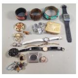 Group of prop watches and bracelets