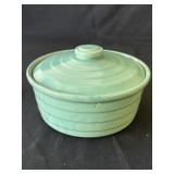 Vintage USA ceramic casserole dish