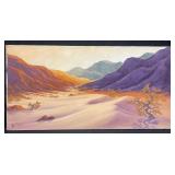 Signed oil on canvas painting