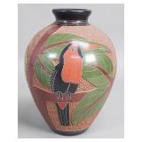 Roger Calero pottery vase Nicaragua