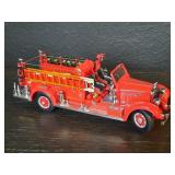 Vintage die-cast 1935 Mack Type 75BX firetruck