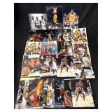 Lot of 35 basketball photos