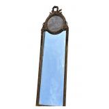 Antique French trumeau mirror
