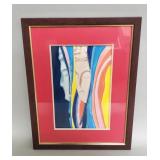 Framed Cuenca tile
