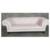Contemporary upholstered tufted sofa