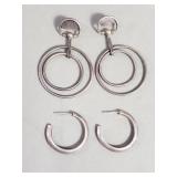 Vintage silver earrings