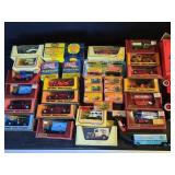 Vintage die-cast Matchbox cars & trains