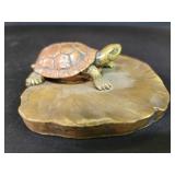 Chesney Studio mixed metals turtle sculpture