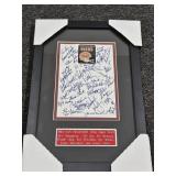 49ers team Signed Authenticated PSA NFL San