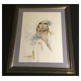Bijan Djamalzadeh Iranian artist vintage print